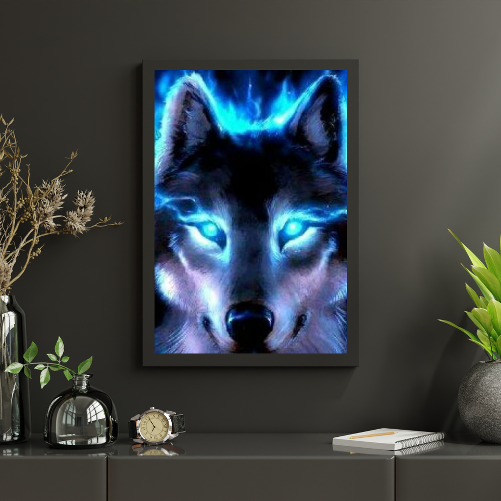 Diamond Painting Verlichting Wolf - SEOS Shop ®