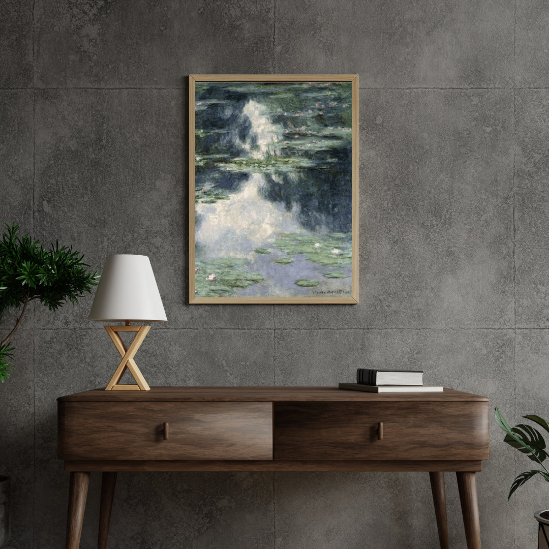 Diamond Painting Vijver met waterlelies - SEOS Shop ®