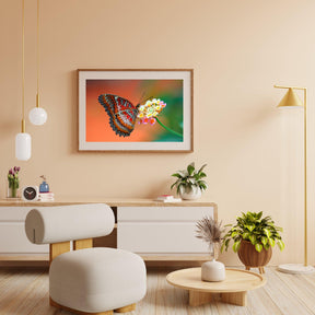 Diamond Painting Vlinder op bloem - SEOS Shop ®