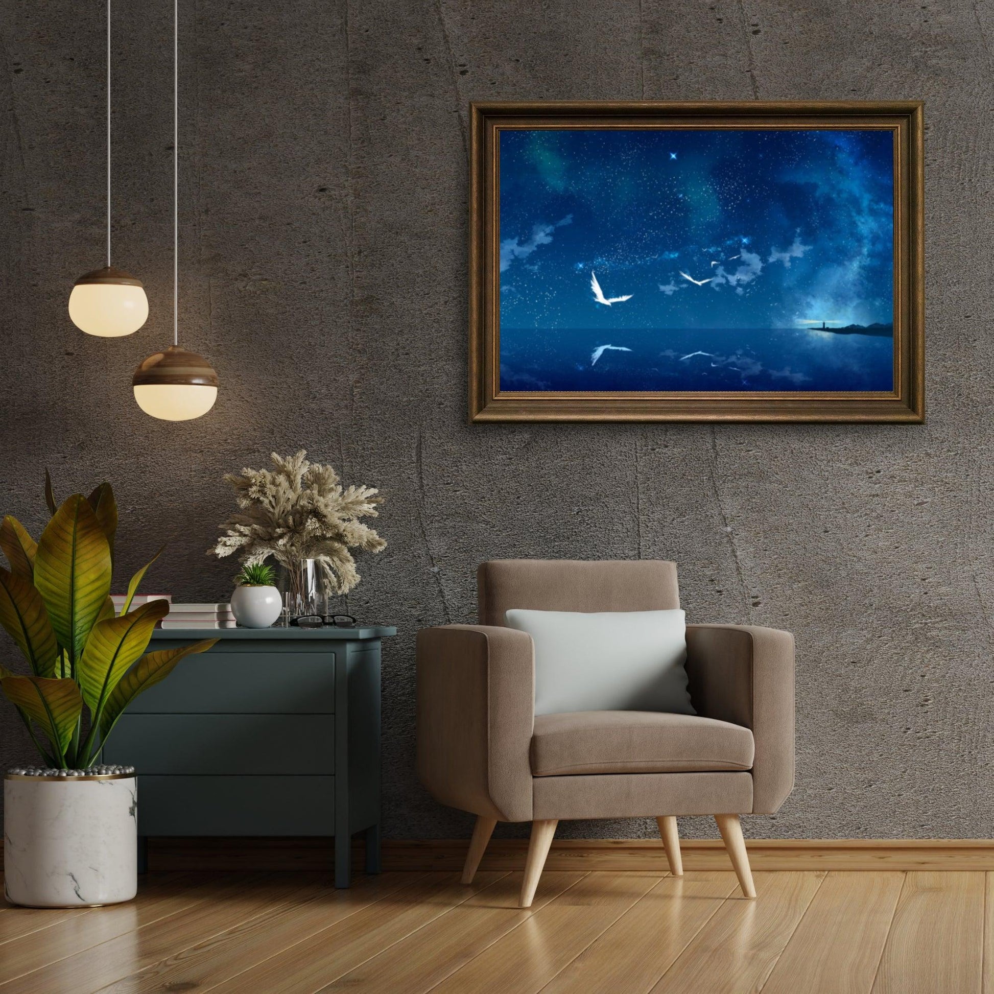 Diamond Painting Vogels in de nacht - SEOS Shop ®
