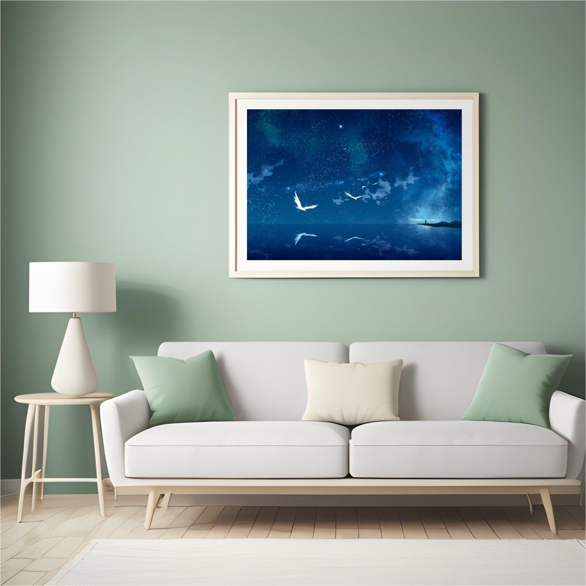 Diamond Painting Vogels in de nacht - SEOS Shop ®