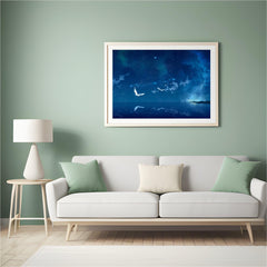 Diamond Painting Vogels in de nacht - SEOS Shop ®