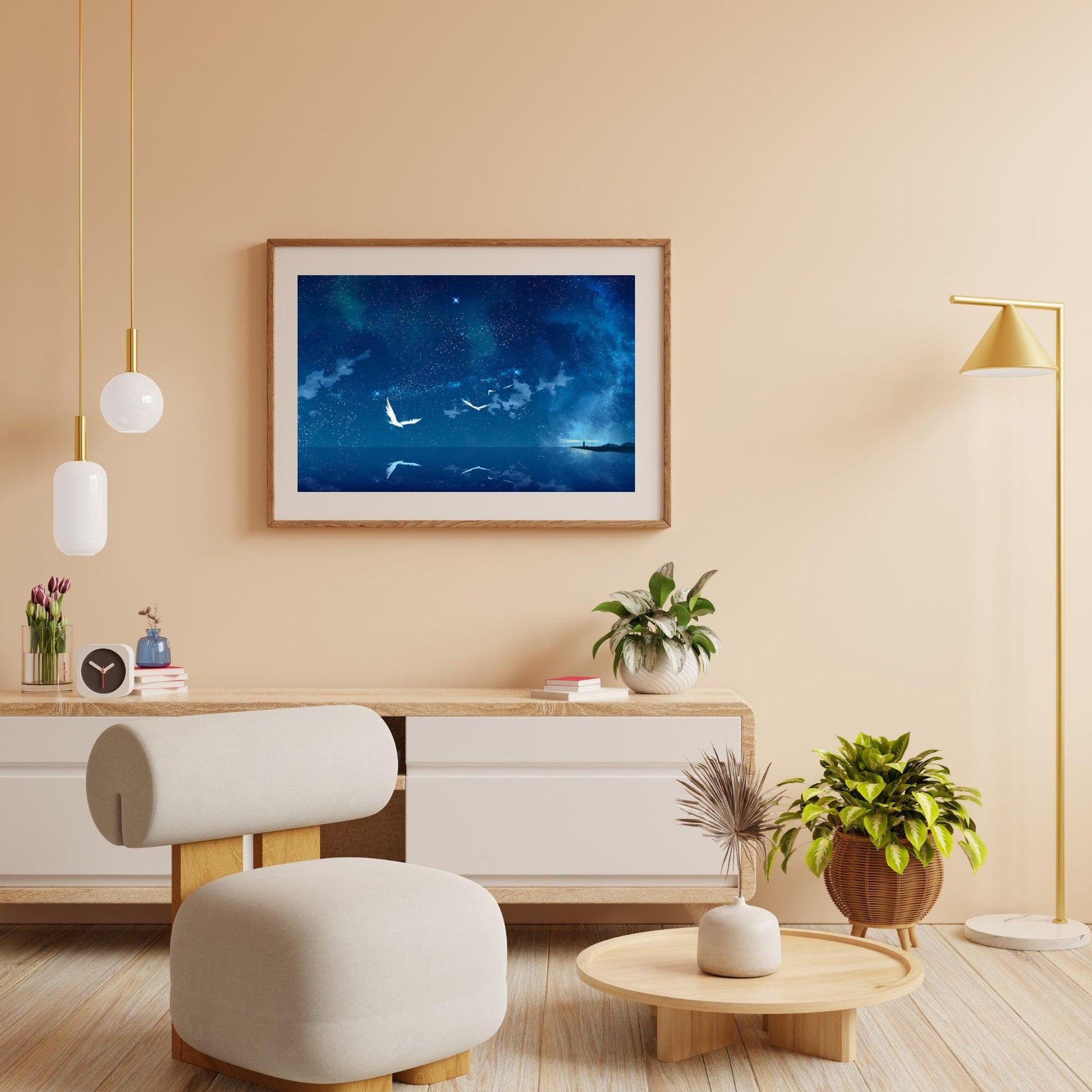 Diamond Painting Vogels in de nacht - SEOS Shop ®