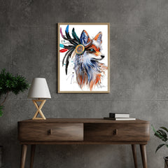 Diamond Painting Vos met veren - SEOS Shop ®