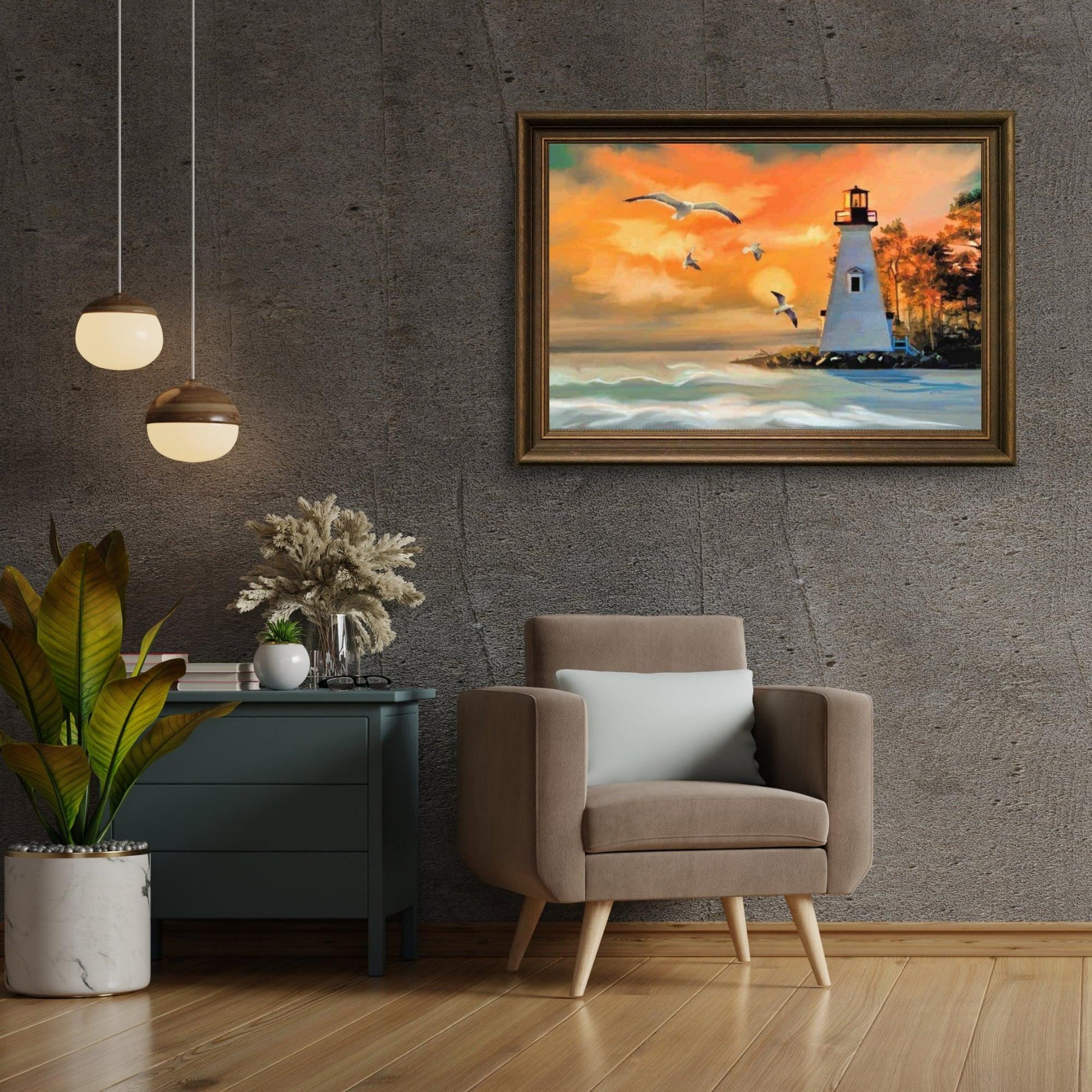 Diamond Painting Vuurtoren Texel en eilanden – SEOS Shop ®