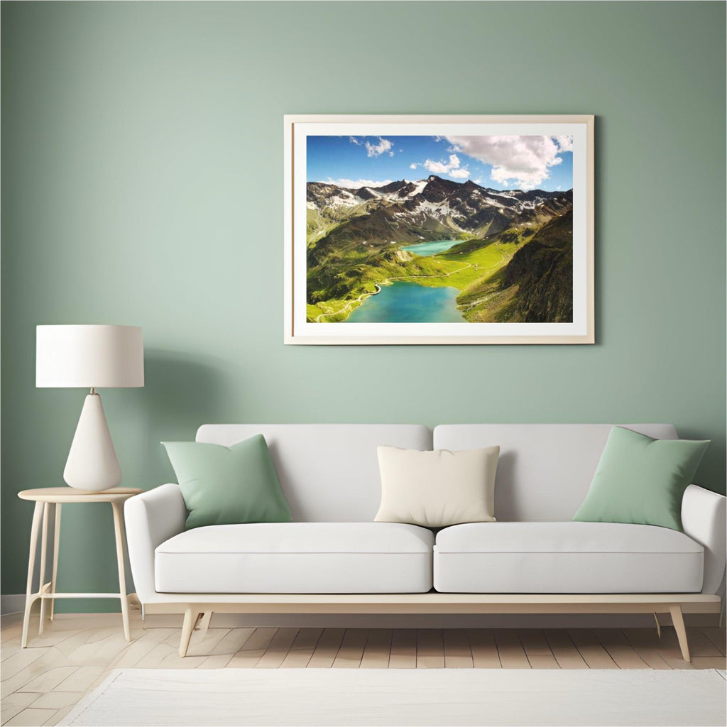 Diamond Painting Water tussen bergen – SEOS Shop ®