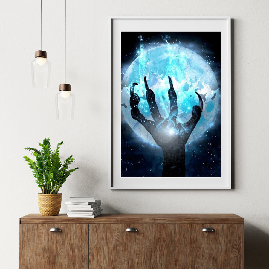 Diamond Painting Weerwolf En De Maan - SEOS Shop ®