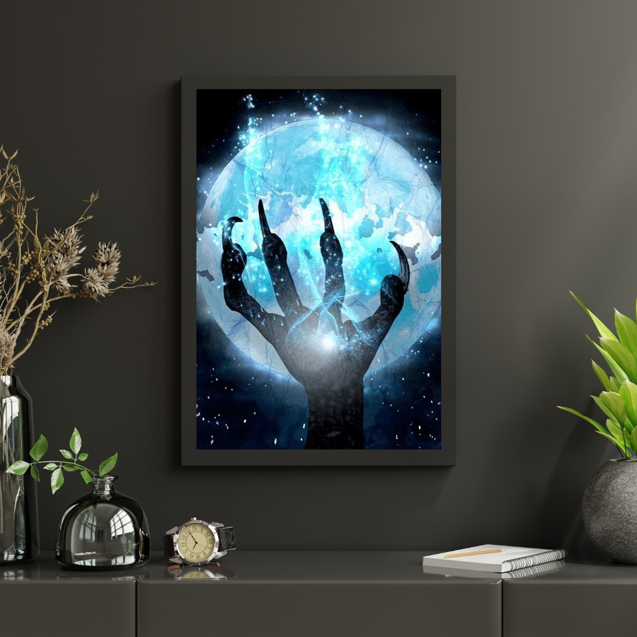 Diamond Painting Weerwolf En De Maan - SEOS Shop ®