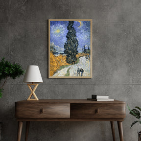 Diamond Painting Weg met Cypress en Star - SEOS Shop ®