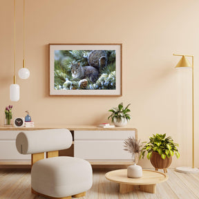 Diamond Painting Winter Schattige Eekhoorn - SEOS Shop ®