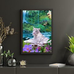 Diamond Painting Witte Tijger - SEOS Shop ®