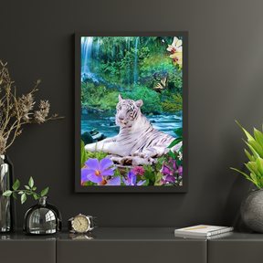 Diamond Painting Witte Tijger - SEOS Shop ®