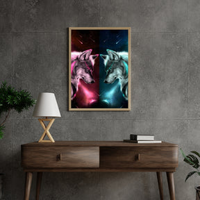 Diamond Painting Wolf Liefde - SEOS Shop ®