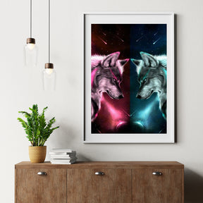 Diamond Painting Wolf Liefde - SEOS Shop ®