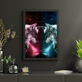 Diamond Painting Wolf Liefde - SEOS Shop ®