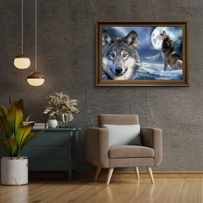 Diamond Painting Wolv Brullen - SEOS Shop ®
