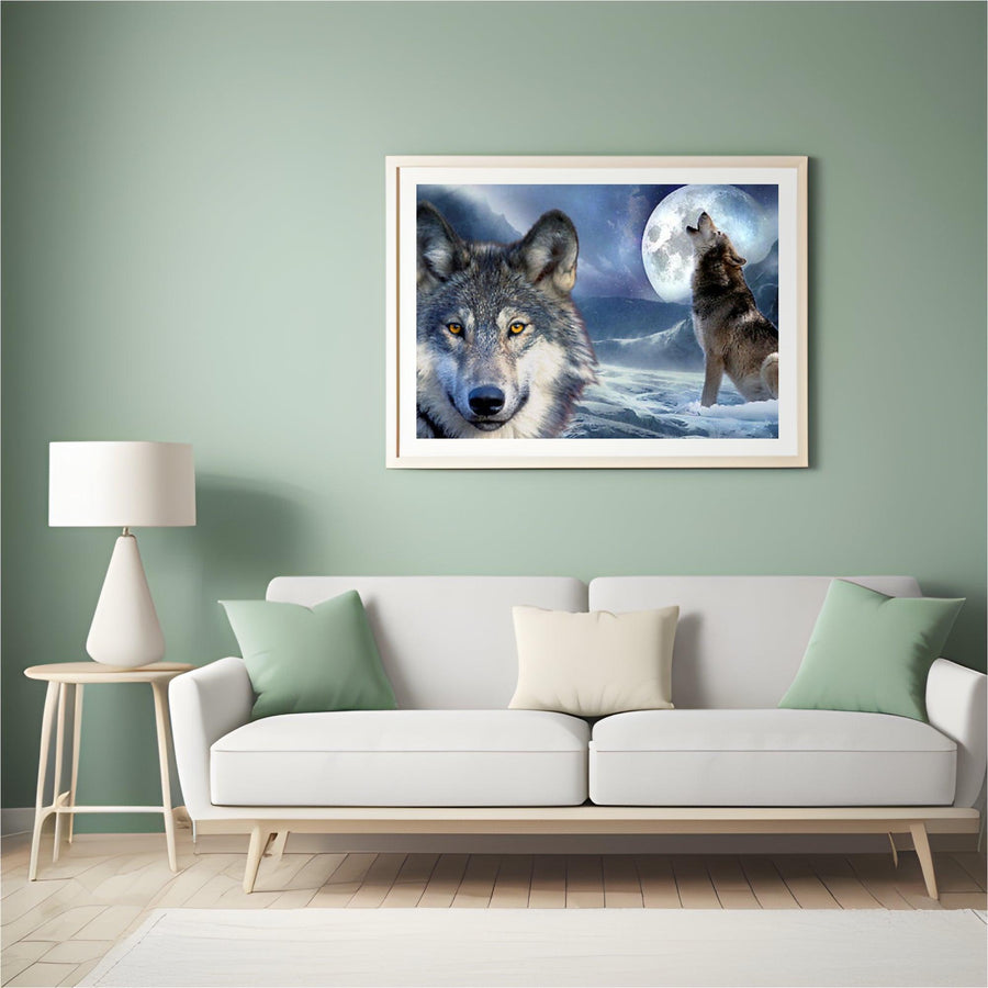 Diamond Painting Wolv Brullen - SEOS Shop ®