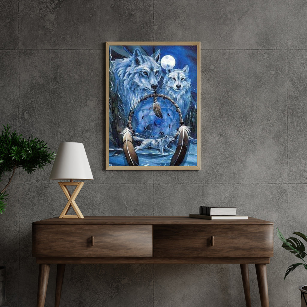 Diamond Painting Wolven Dromenvanger - SEOS Shop ®