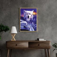 Diamond Painting Wolven Waterval - SEOS Shop ®