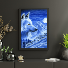 Diamond Painting Wolven in de Sneeuw - SEOS Shop ®