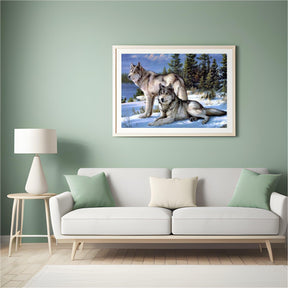 Diamond Painting Wolven stel – SEOS Shop ®