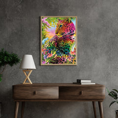 Diamond painting Luipaard gekleurd - SEOS Shop ®