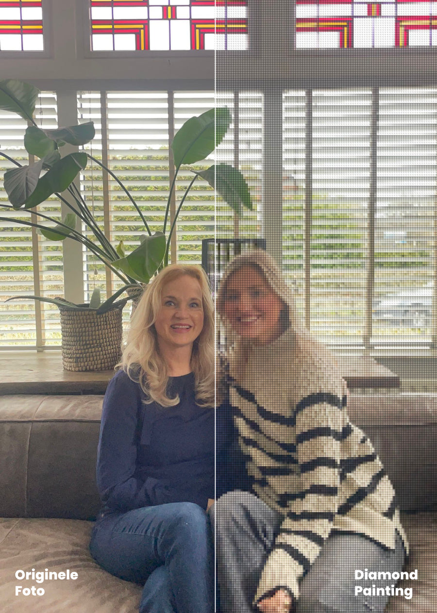 Diamond Painting Eigen Foto - Upload uw eigen foto