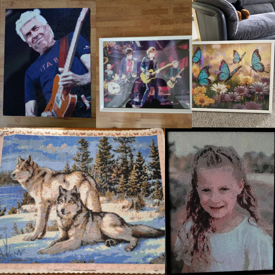 Diamond Painting Eigen Foto - Upload uw eigen foto