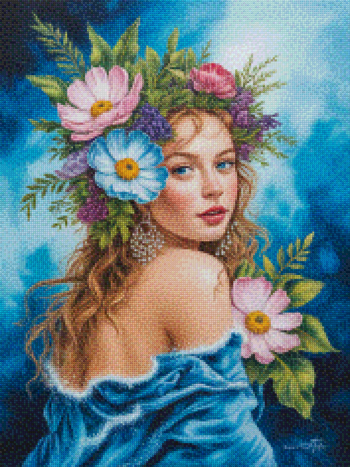 Diamond Painting - Fleur en blik