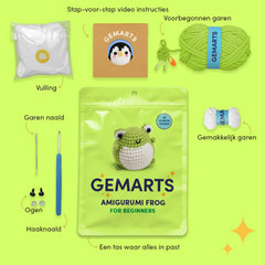 Amigurumi Kikker - Gemarts