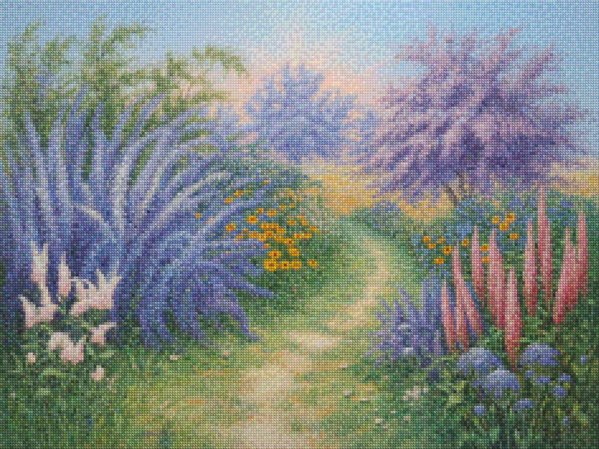 Diamond Painting - Tuinfluisteringen