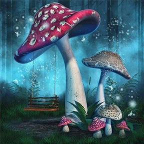 Diamond Painting Paarse Paddestoel - SEOS Shop ®