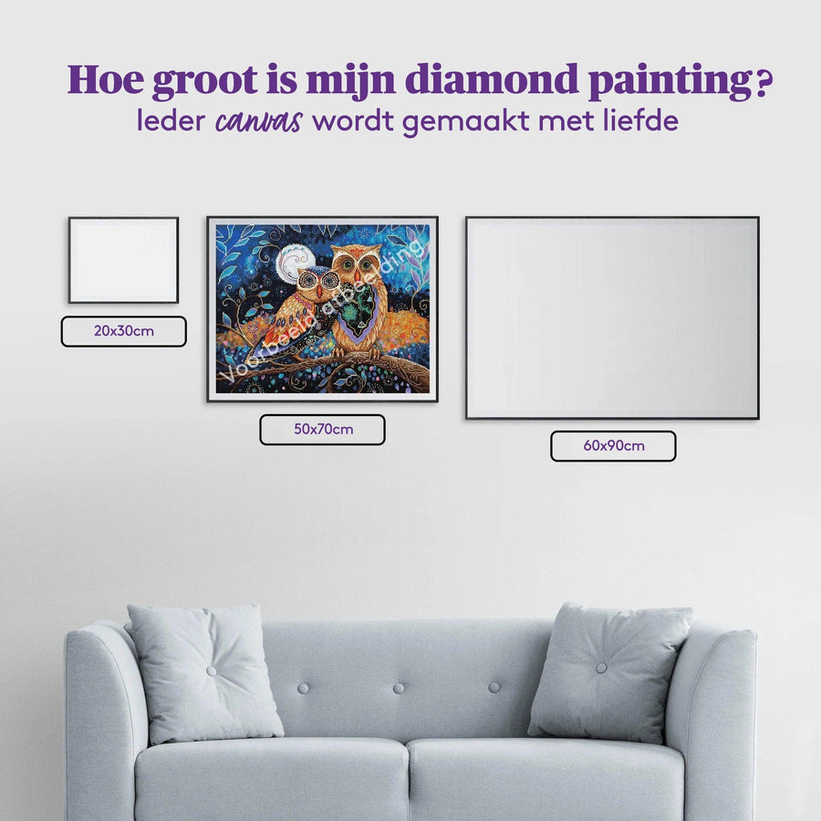 Diamond Painting Pakket Kleurrijke Bloem - SEOS Shop ®