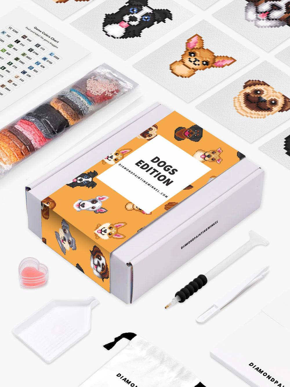 Mini Meesterwerken - Hondjes editie (Set van 16)