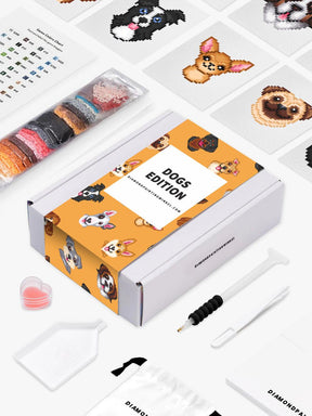 Mini Meesterwerken - Hondjes editie (Set van 16)