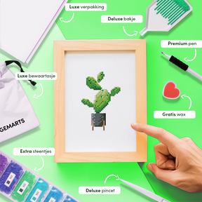 Mini Meesterwerken - Huisplanten (Set van 12)