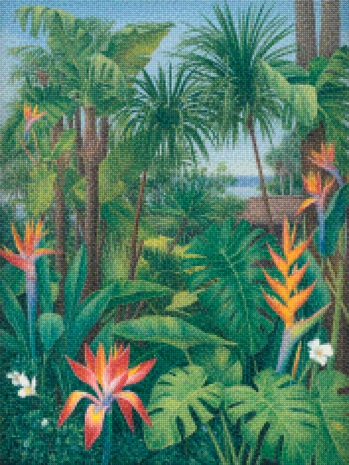Diamond Painting - Tinten van de tropen