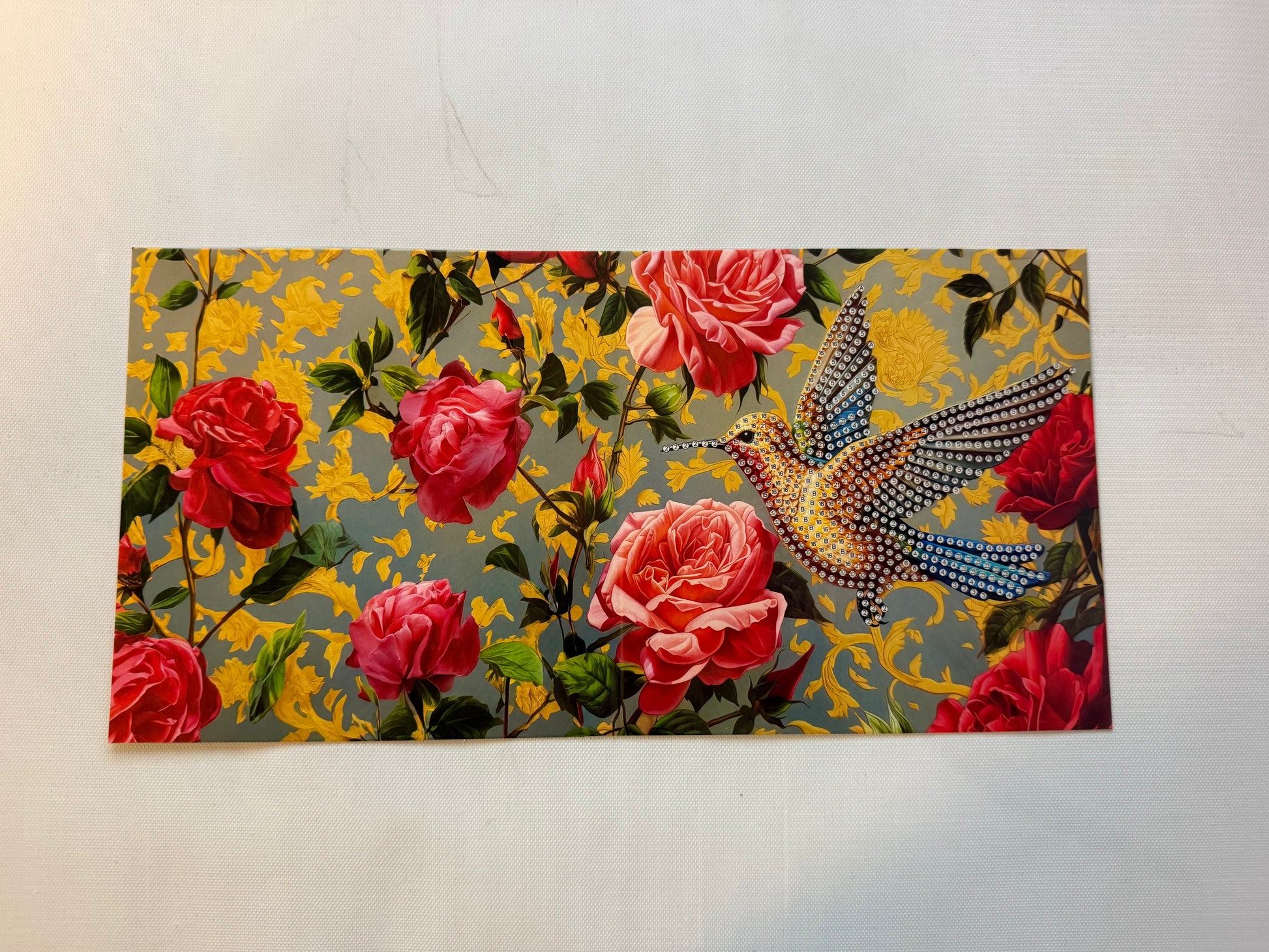 Diamond painting wenskaart - set van 12 - inclusief enveloppen