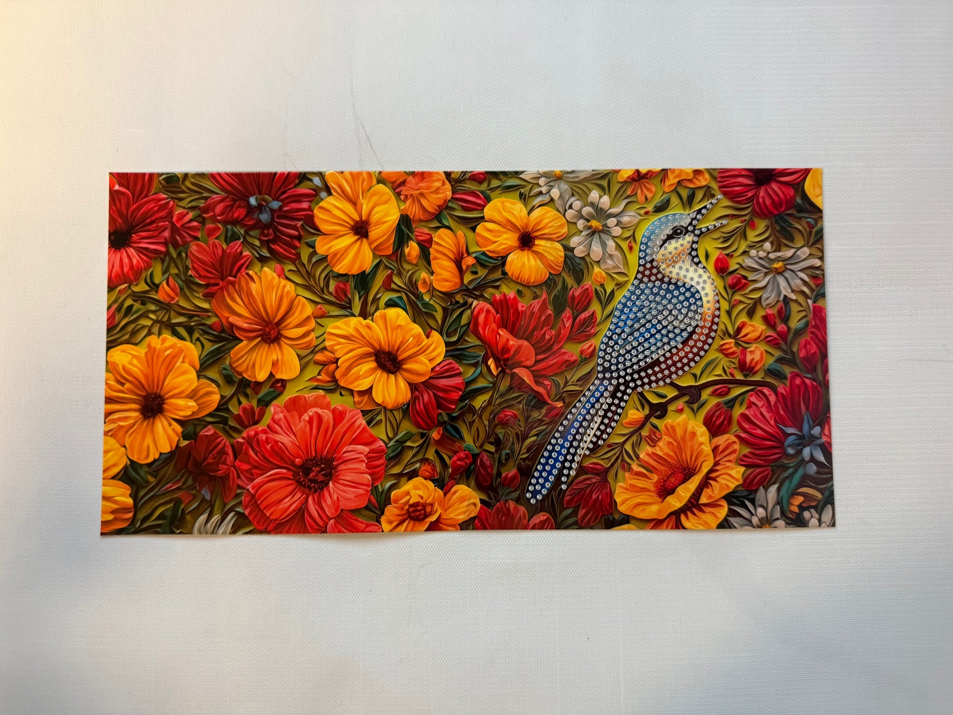 Diamond painting wenskaart - set van 12 - inclusief enveloppen