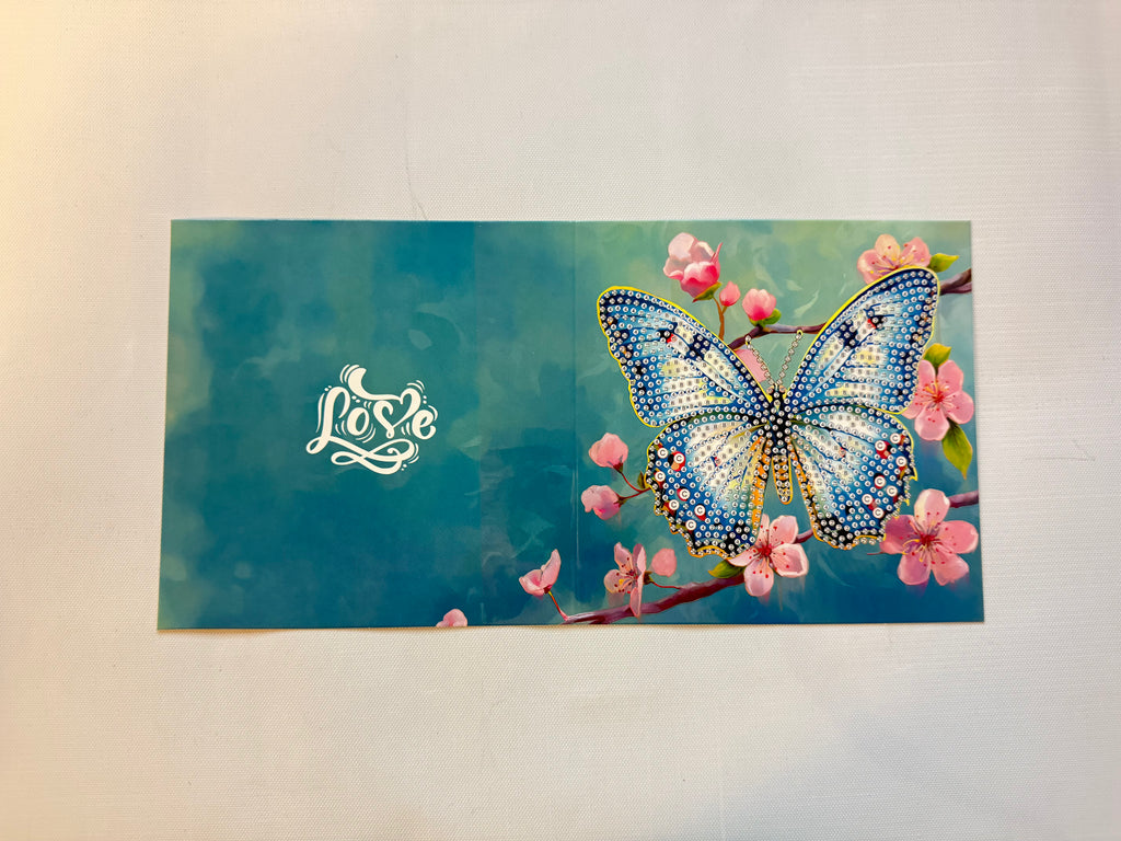 Diamond painting wenskaart - set van 12 - inclusief enveloppen