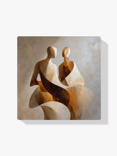 Diamond Painting - Stromend paar Abstract figuur