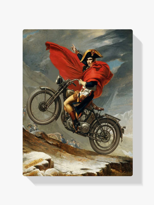 Diamond Painting - Napoleon op de Fiets