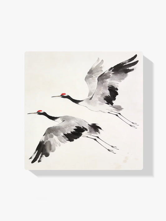 Diamond Painting - Zen Cranes I Warm, Chris Paschke