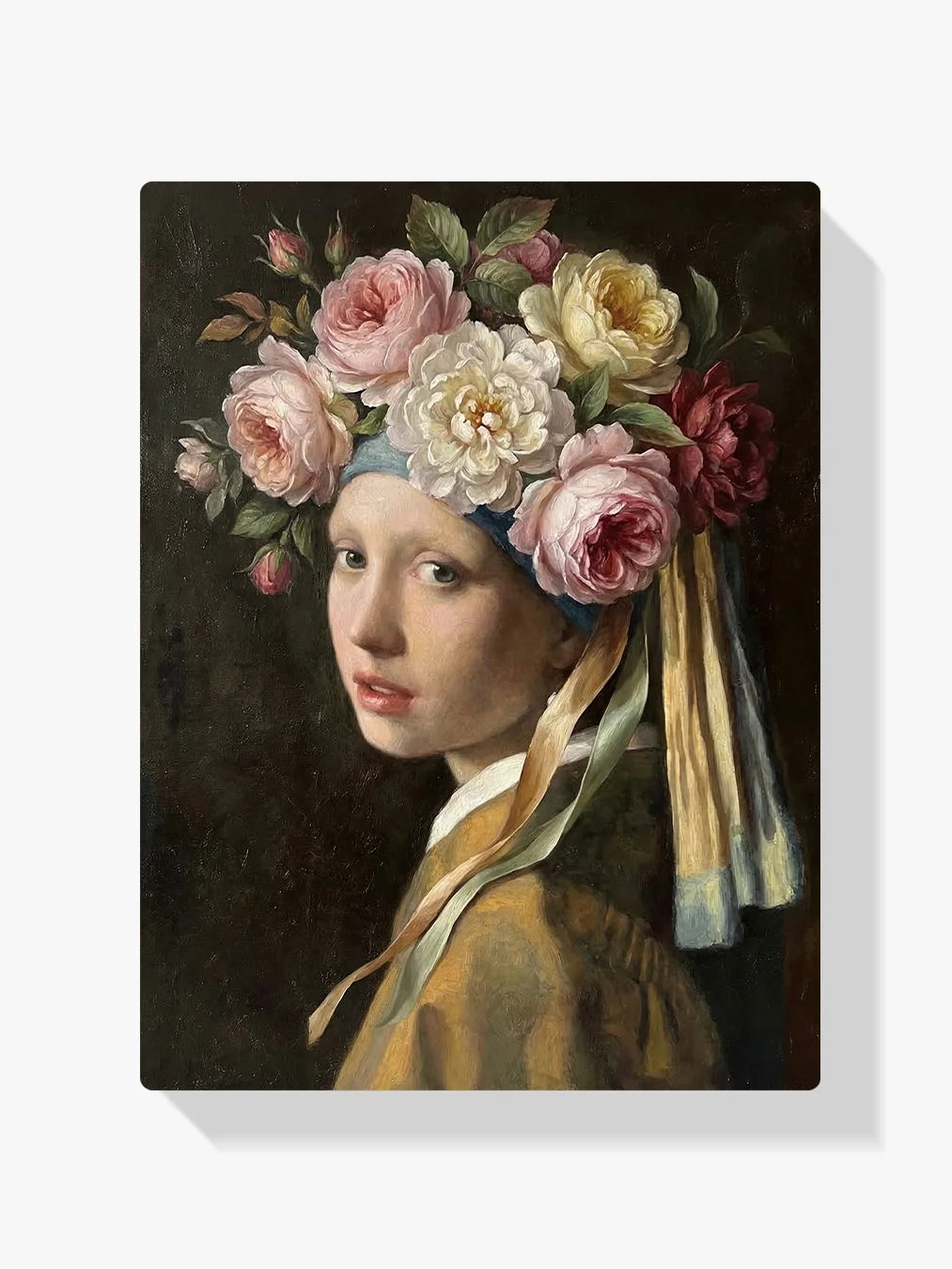 Diamond Painting - Meisje met Bloemenkroon
