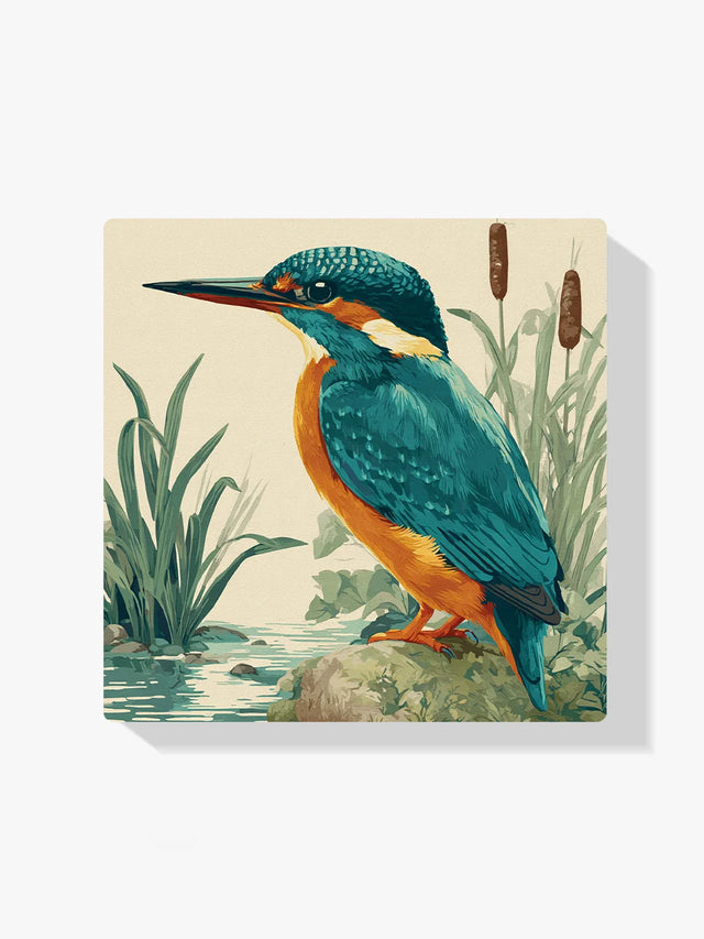 Diamond Painting - IJsvogel uit het Natuurhistorisch Kabinet