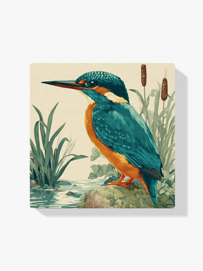 Diamond Painting - IJsvogel uit het Natuurhistorisch Kabinet