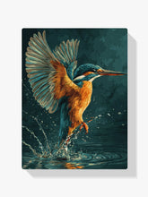 Diamond Painting - Schitterende IJsvogel Duikvlucht