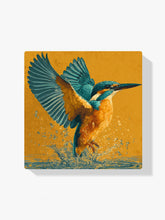 Diamond Painting - IJsvogel met Gespreide Vleugels