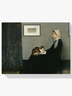 Diamond Painting - Whistlers moeder met kat