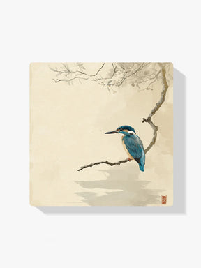 Diamond Painting - Japanse IJsvogel boven de Mist